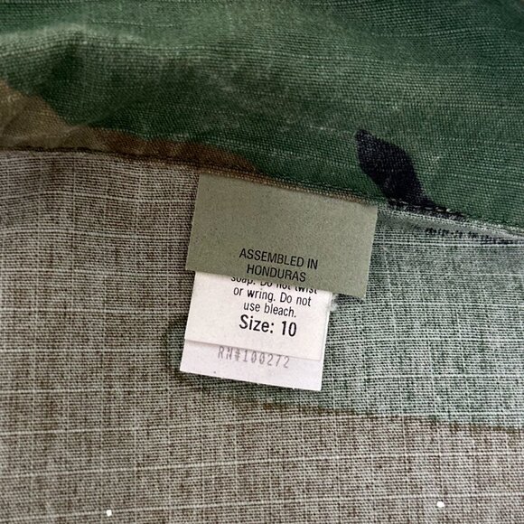 Camo Jacket with Graphic Back Patch - Picture 11 of 11